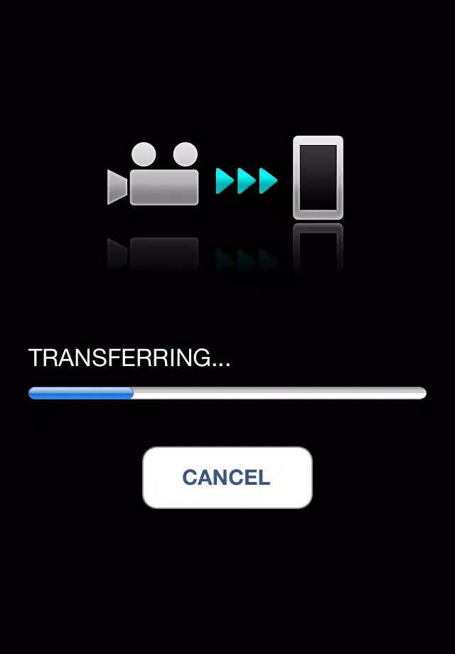 Tangkapan skrin Everio sync.