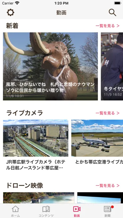 Скриншоты Tokachi Mainichi News Web