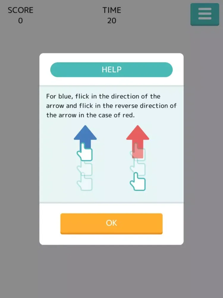 ภาพหน้าจอของ FlickSign - Reflection games iPad 