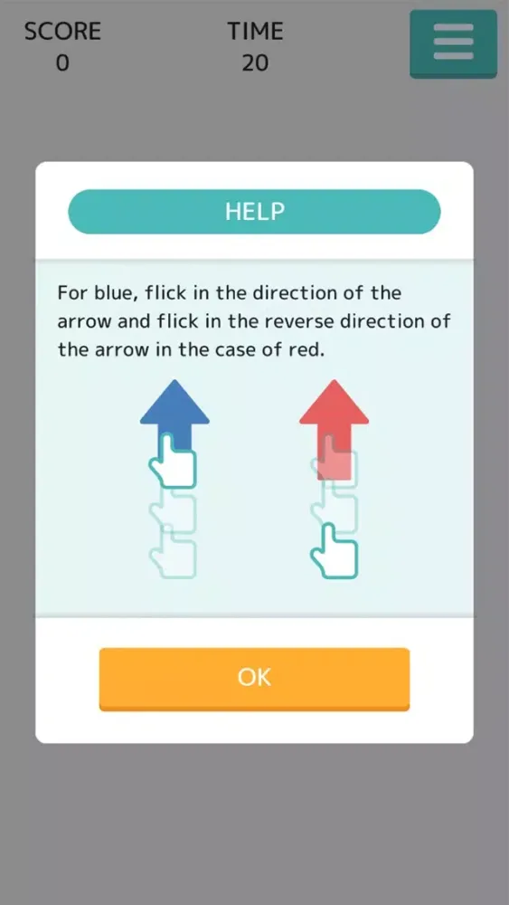 ภาพหน้าจอของ FlickSign - Reflection games