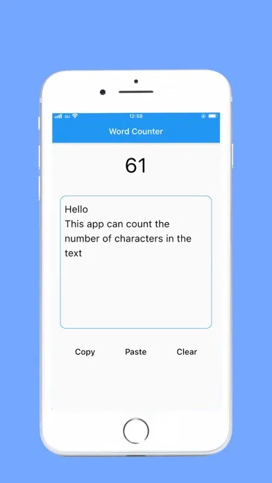 Word Count App স্ক্রিনশট