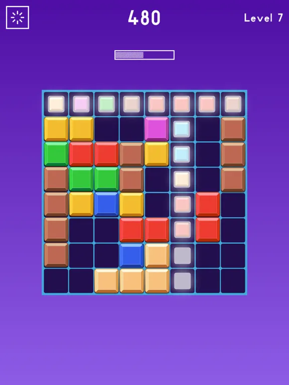 Block Slide: Endless Levels iPad Screenshots