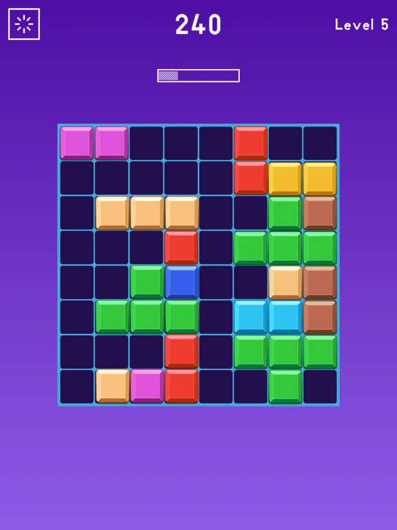 Block Slide: Endless Levels iPad Screenshots