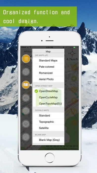ジオグラフィカ | 登山用GPS Screenshots