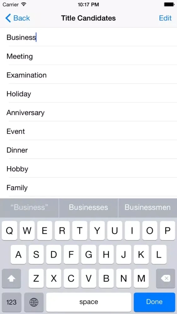Ảnh chụp màn hình của Add Event on the watch device - simple and easy app for adding events to the calendar