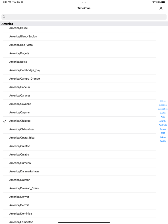 ภาพหน้าจอของ Timestamp Conversion Tool Lite iPad 