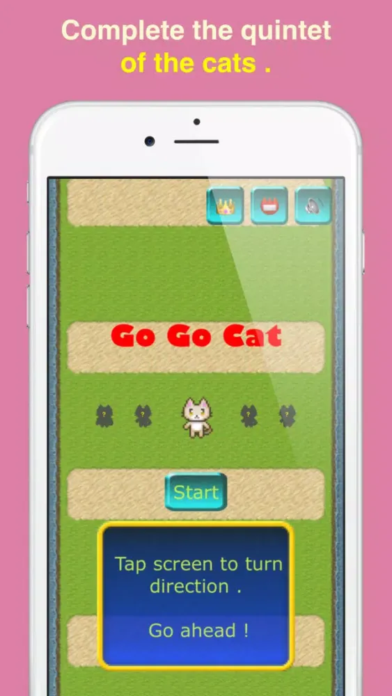 Captures d'écran de Go Go Cat - The Endless Road
