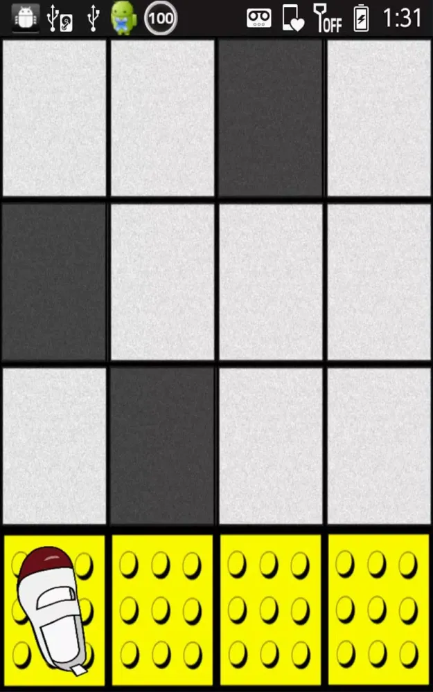 Captures d'écran de Don't step the white tile