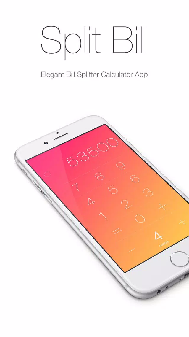 Capturas de pantalla de Split Bill / Bill Splitter Calculator