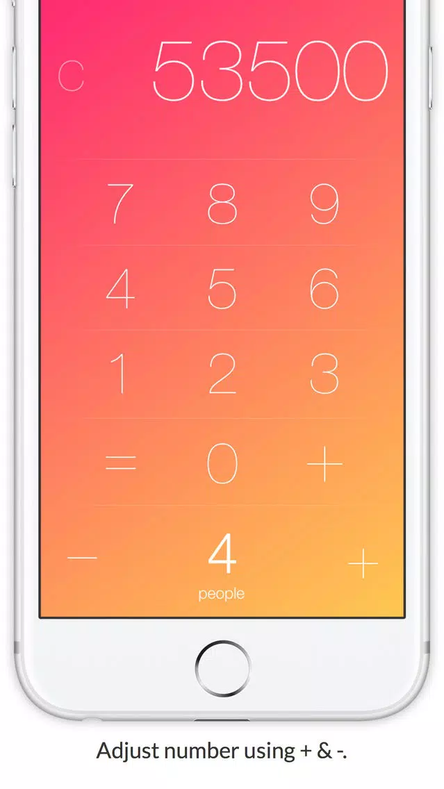 Capturas de pantalla de Split Bill / Bill Splitter Calculator