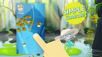 Capturas de tela do Oliver, the Fishing Cat