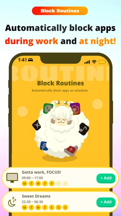 DREAM SHEEP｜Screen Time, Focus Screenshots