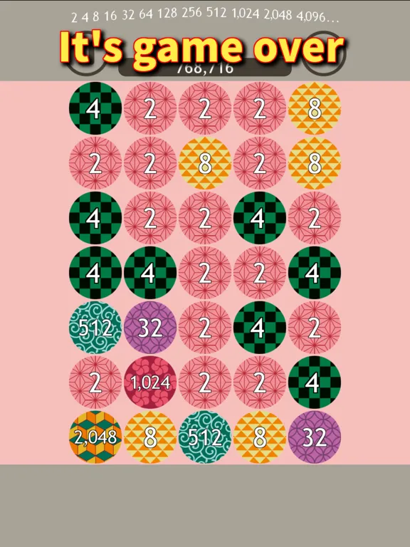 Capturas de tela do Ninobeki 2048 Block Puzzle iPad 