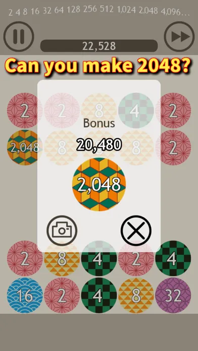 Capturas de tela do Ninobeki 2048 Block Puzzle