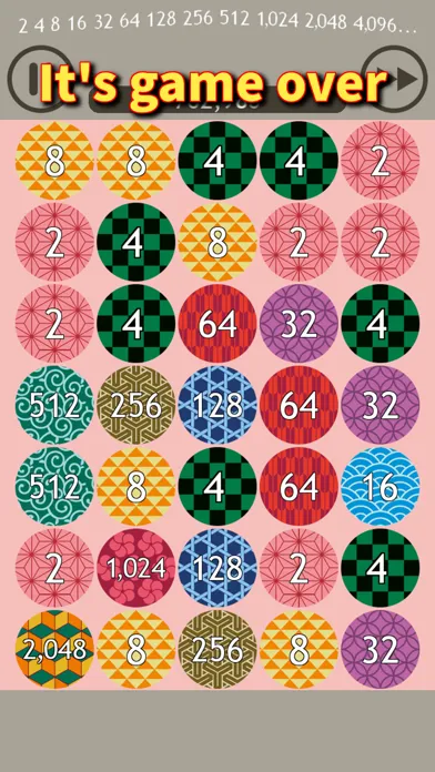 Capturas de tela do Ninobeki 2048 Block Puzzle