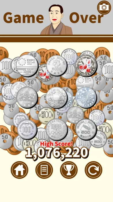 Captures d'écran de Shoot Coin Yen Exchange Puzzle