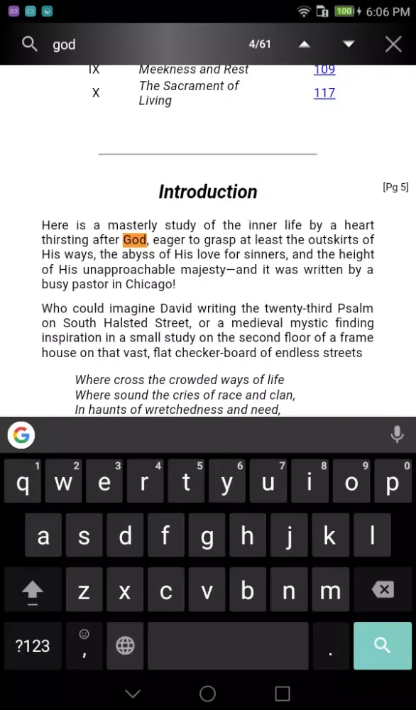 The Pursuit of God স্ক্রিনশট