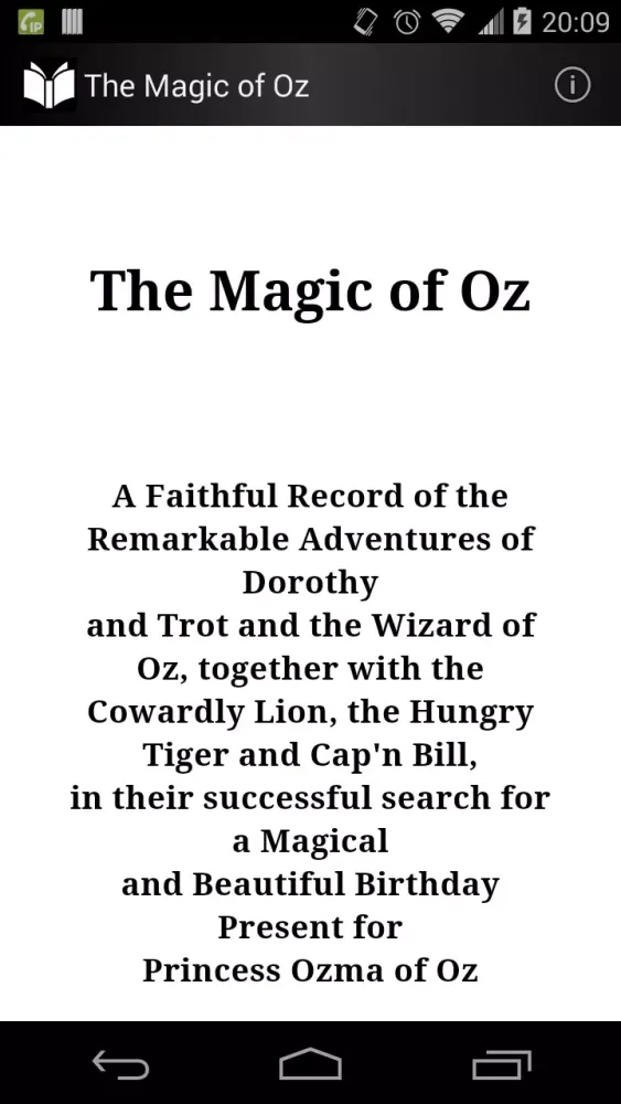 The Magic of Oz Ekran Görüntüleri