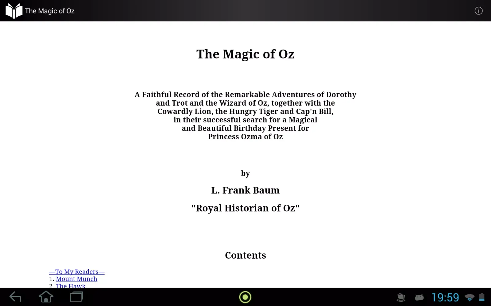 The Magic of Oz Ekran Görüntüleri