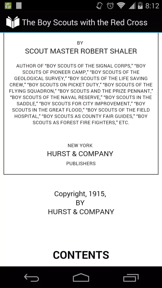 The Boy Scouts with the Red Cross Ekran Görüntüleri