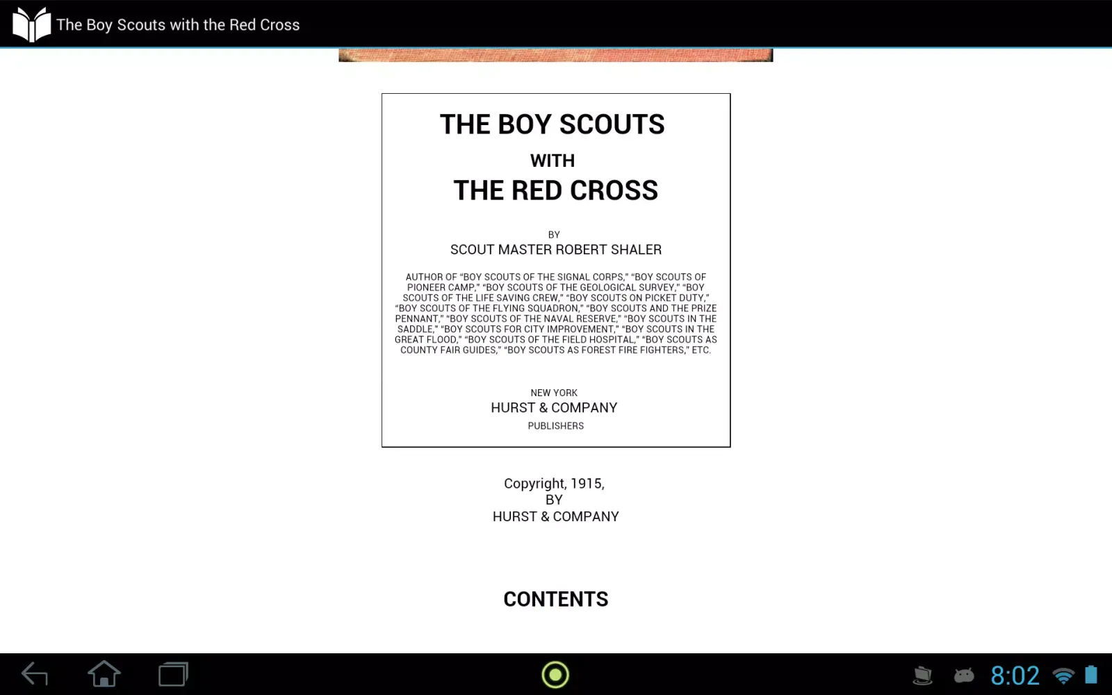 The Boy Scouts with the Red Cross Ekran Görüntüleri
