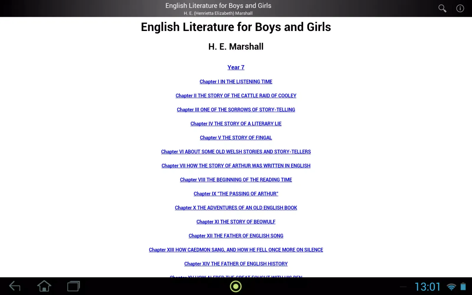 Скриншоты Guide to English Literature