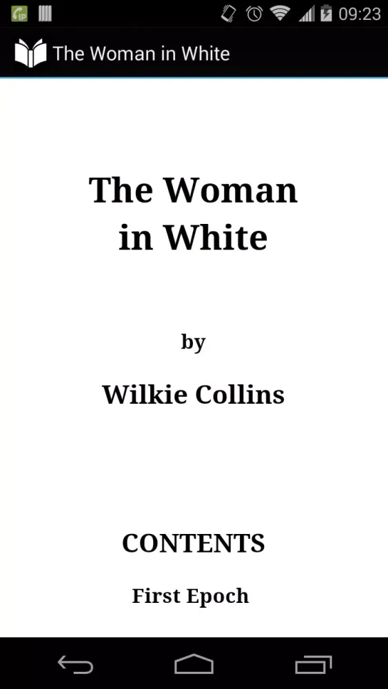 The Woman in White应用截图