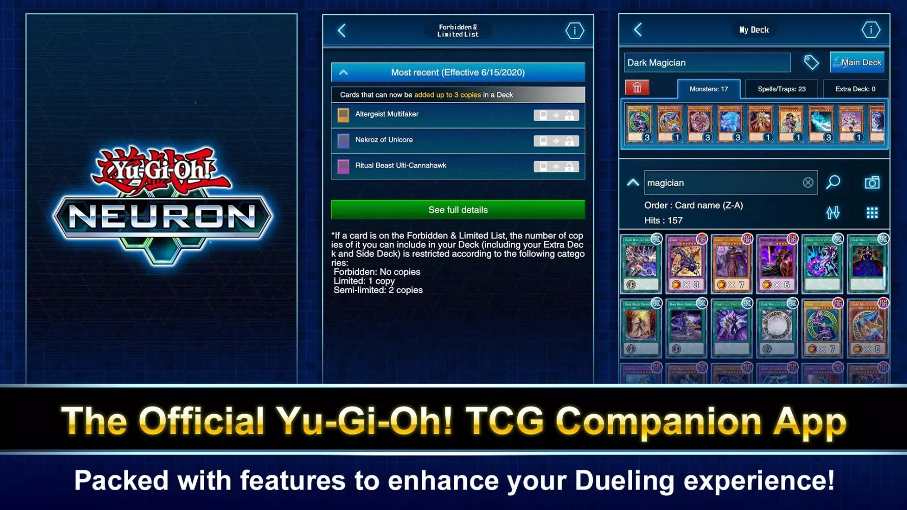 Ảnh chụp màn hình của Yu-Gi-Oh! Neuron