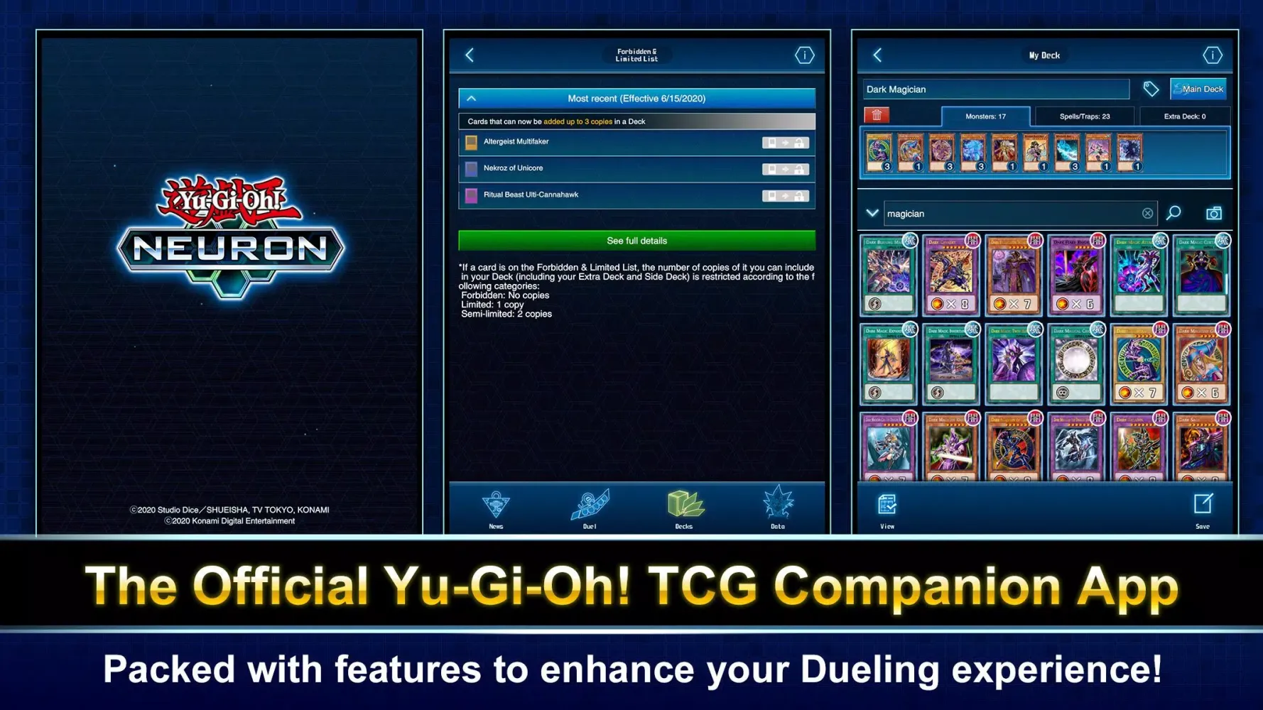 Ảnh chụp màn hình của Yu-Gi-Oh! Neuron