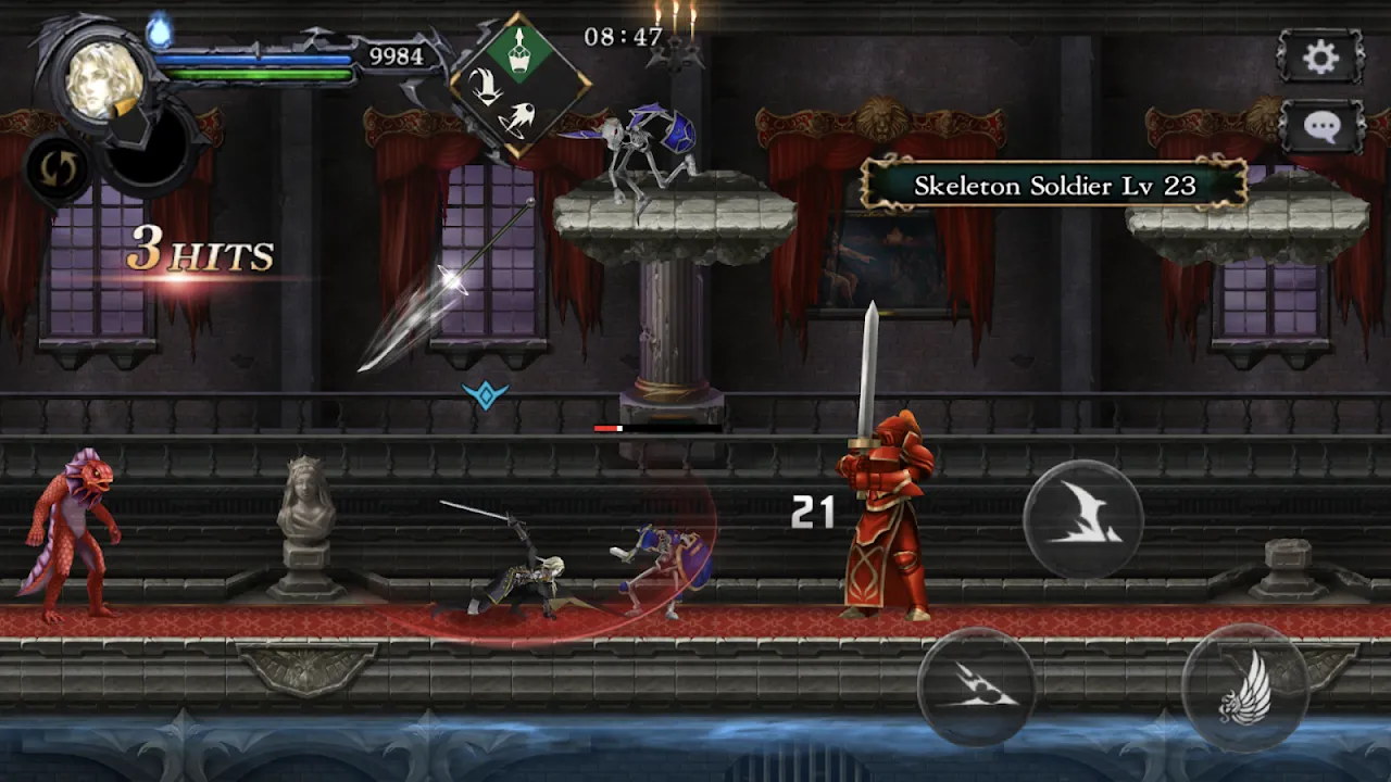 ภาพหน้าจอของ Castlevania