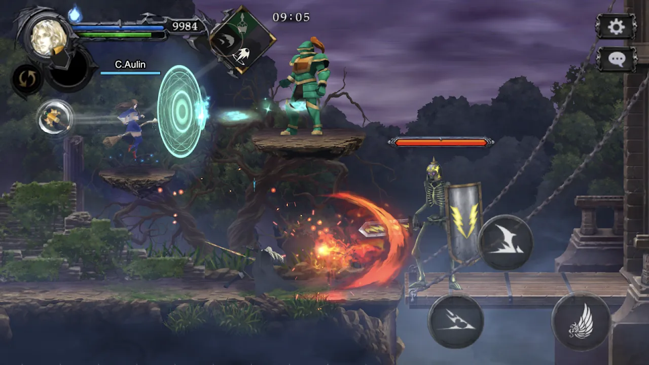 ภาพหน้าจอของ Castlevania