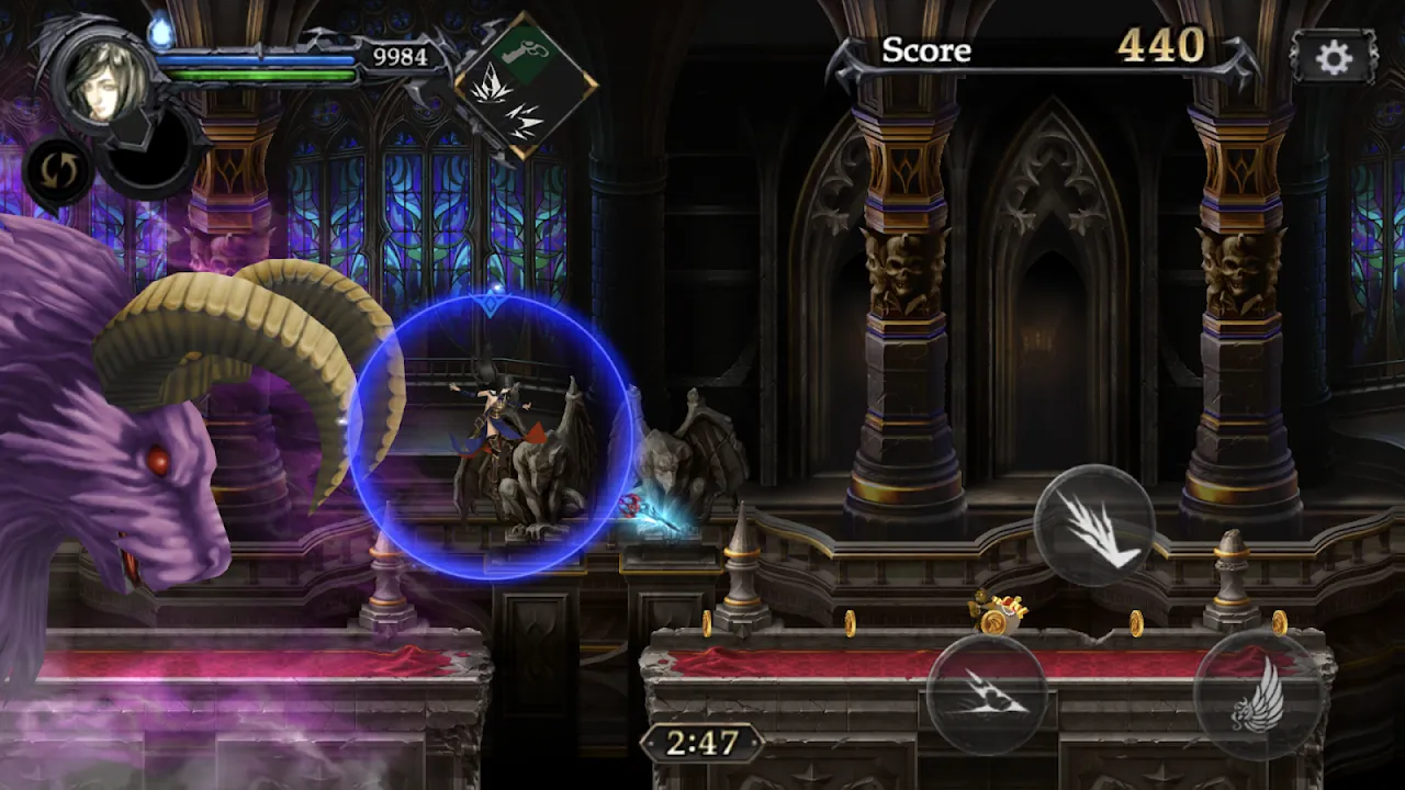 ภาพหน้าจอของ Castlevania