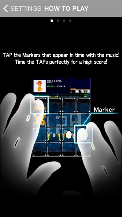 Ảnh chụp màn hình của jukebeat