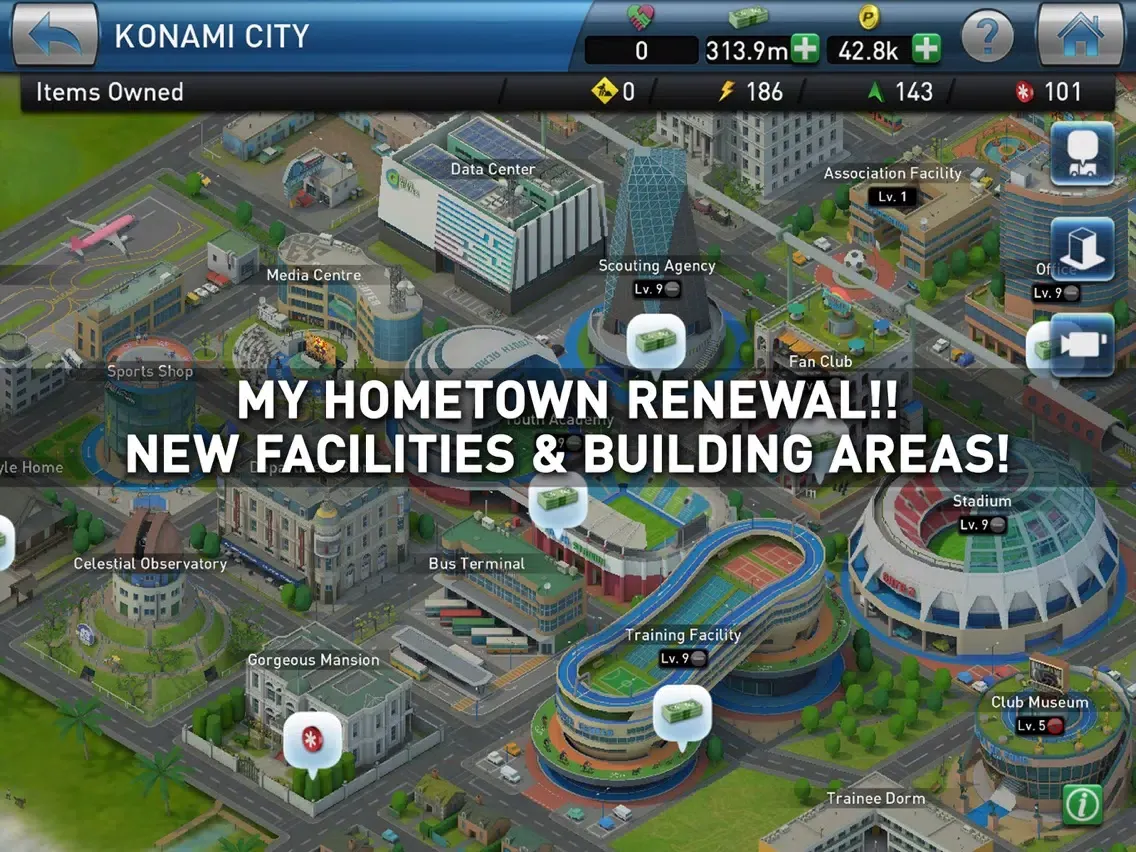 PES CLUB MANAGER iPad  Screenshots