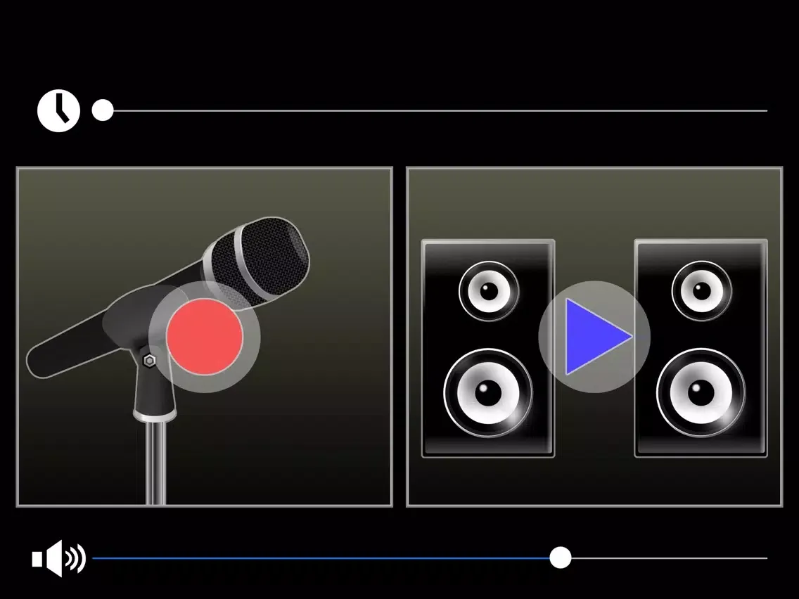 Capturas de tela do Voice Checker Free - Voice trainer. Practice (voice / pronunciation / Singing / Karaoke / speech / Announcement). iPad 