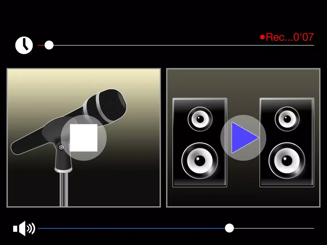 Capturas de tela do Voice Checker Free - Voice trainer. Practice (voice / pronunciation / Singing / Karaoke / speech / Announcement). iPad 