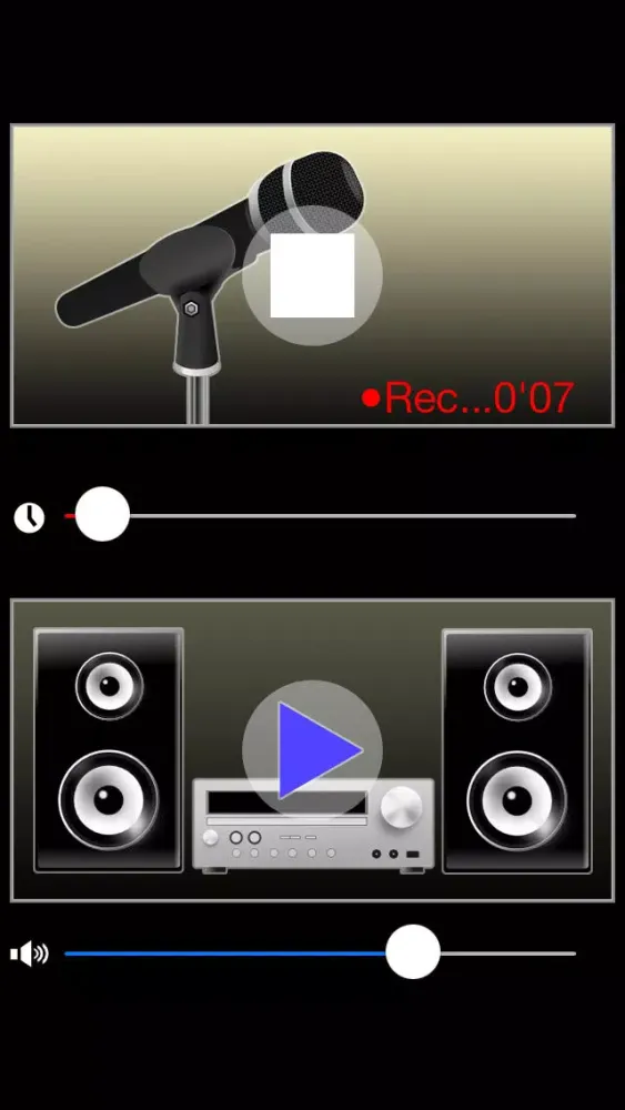 Capturas de tela do Voice Checker Free - Voice trainer. Practice (voice / pronunciation / Singing / Karaoke / speech / Announcement).