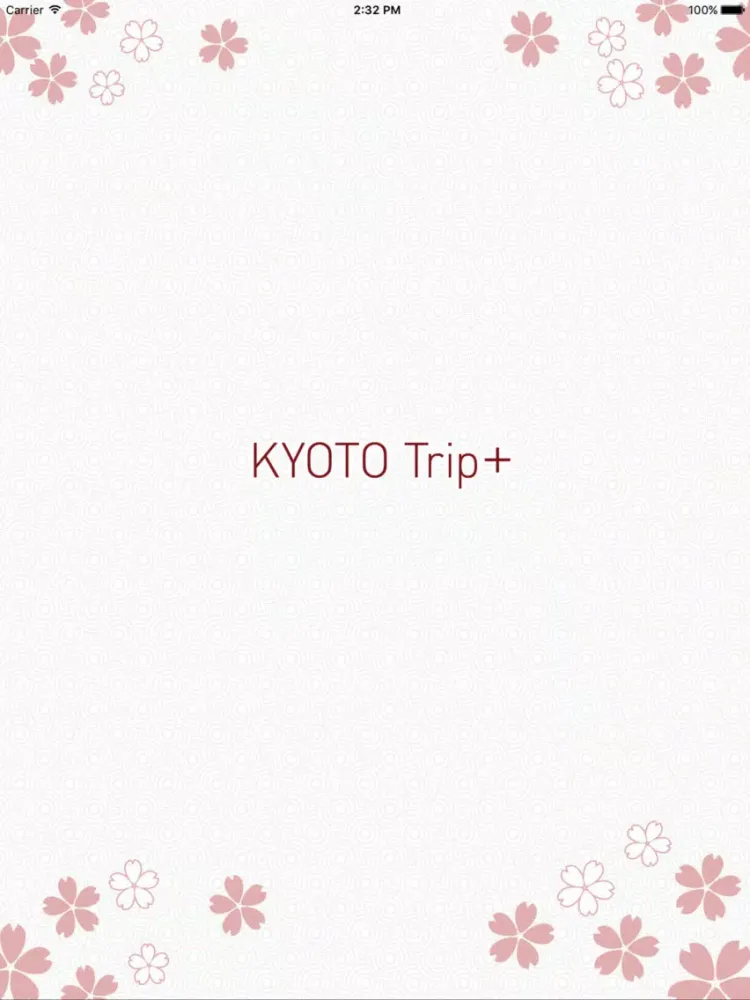 ภาพหน้าจอของ KYOTO Trip+ iPad
