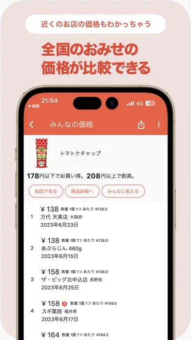 Captures d'écran de 価格のメモならソコネオ