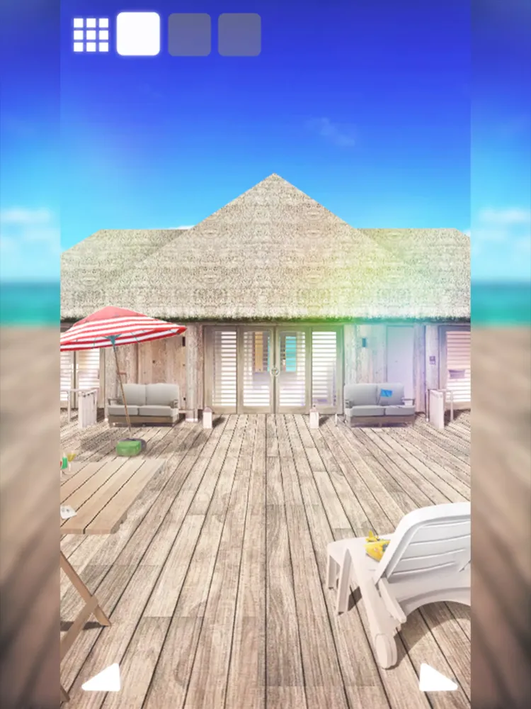 Screenshot di 脱出ゲーム Maldives ~美しい水上ヴィラ~
