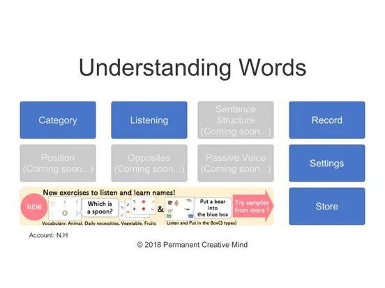Understanding Words(Home&Pro) iPad 應用截圖