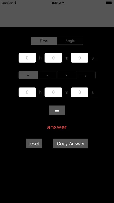 calculator for time & angle স্ক্রিনশট