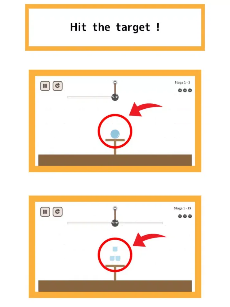 Iron Ball Mission iPad  Screenshots