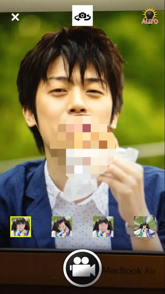 ブサイクムービー - 笑える変顔動画作成アプリ Ekran Görüntüleri