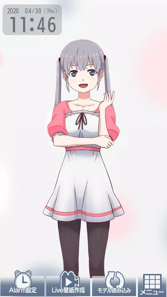 تصاویر My Live2D Clock