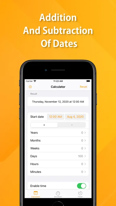 Calculator for Date and Time 스크린샷