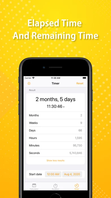 Calculator for Date and Time 스크린샷