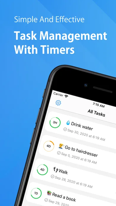 Task Timer - Task Management Screenshots