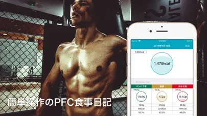 「PFC食事記録」バランスを考えた食事の記録 Ekran Görüntüleri
