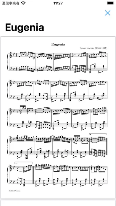 Capturas de pantalla de Sheet Music Manager